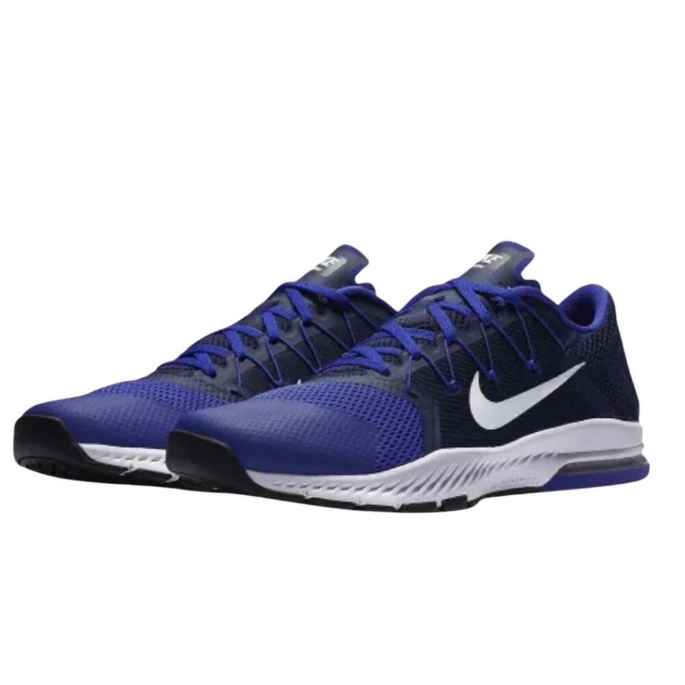 Nike Men's Zoom Train Complete Shoes Knit 881129-401 Mesh size 11.5 Binary Blue